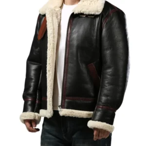 A-2 Black Bomber Leather Jacket