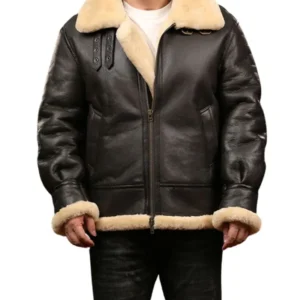 A-2 Brown Bomber Leather Jacket