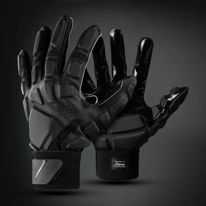 BLACKOUT Venum Elite Xtp Football Gloves