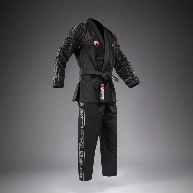 Karate Combat by Venum BJJ Gi - Black/Grey - Image 2