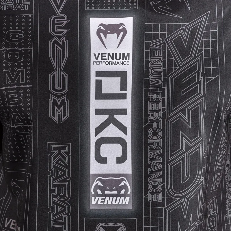 Karate Combat by Venum Dry-Tech T-Shirt - Black/Grey - Image 5