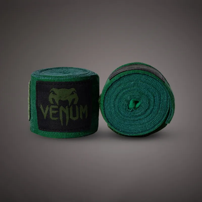 Venum Kontact Boxing Hand Wraps - Green - 4m (157 in)