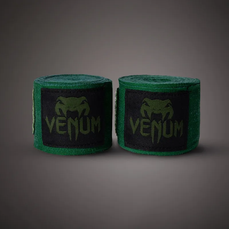 Venum Kontact Boxing Hand Wraps - Green - 4m (157 in) - Image 2