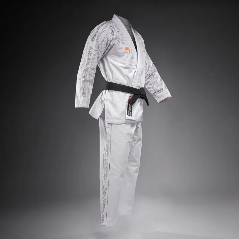 Karate Combat by Venum BJJ Gi - White/Grey - Image 2