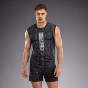Karate Combat by Venum Dry-Tech Tank Top - Black/Grey