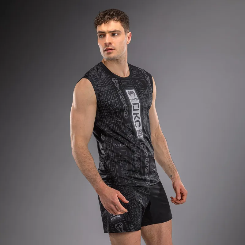 Karate Combat by Venum Dry-Tech Tank Top - Black/Grey - Image 2