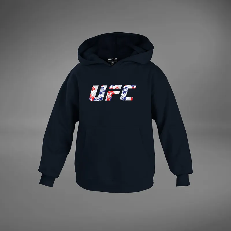 Kids UFC Unrivaled by Venum Navy Max Holloway Hoodie