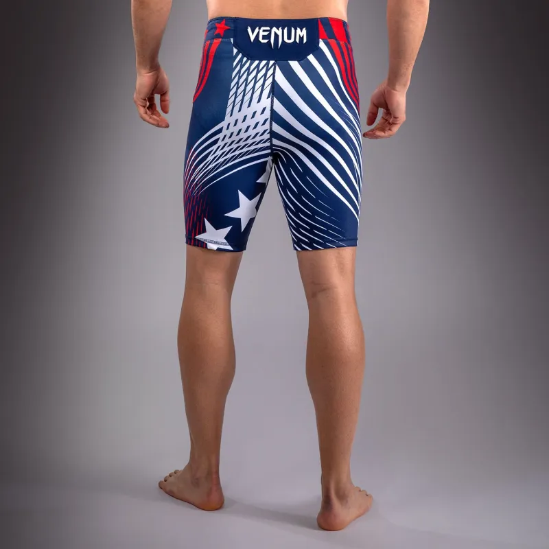 Men's Official UFC Freedom 250 by Venum Blue Authentic Fight Night Vale Tudo Short -Nickal - Image 3