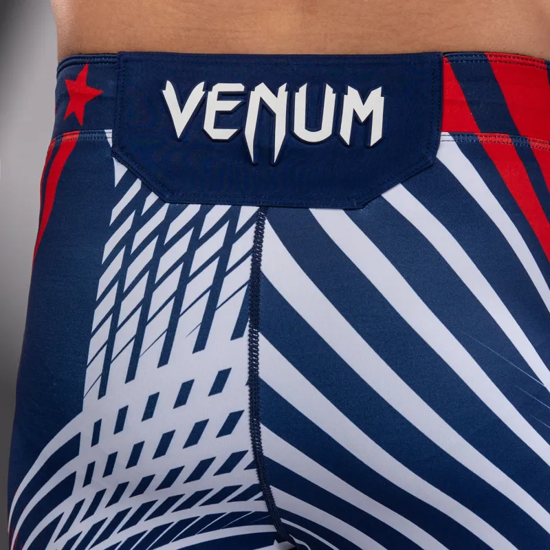 Men's Official UFC Freedom 250 by Venum Blue Authentic Fight Night Vale Tudo Short -Nickal - Image 5