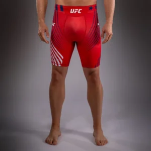 Men's Official UFC Freedom 250 by Venum Red Authentic Fight Night Vale Tudo Short