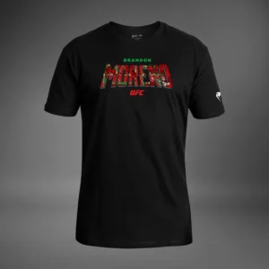 Men's UFC Unrivaled by Venum Black Brandon Moreno T-Shirt