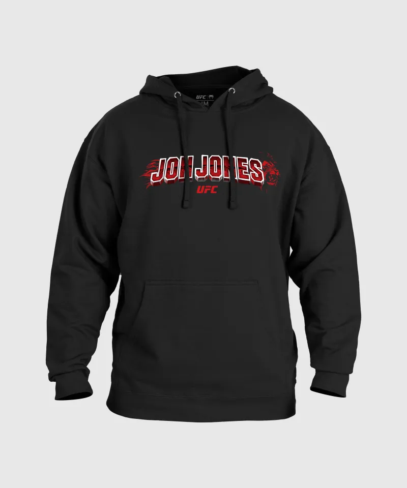 Men's UFC Unrivaled by Venum Black Jon Jones Hoodie - Image 2