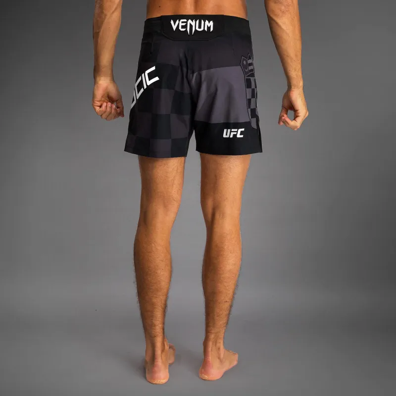 Men's UFC Unrivaled by Venum Black Stipe Miocic Short Fit Fight Short - Image 3
