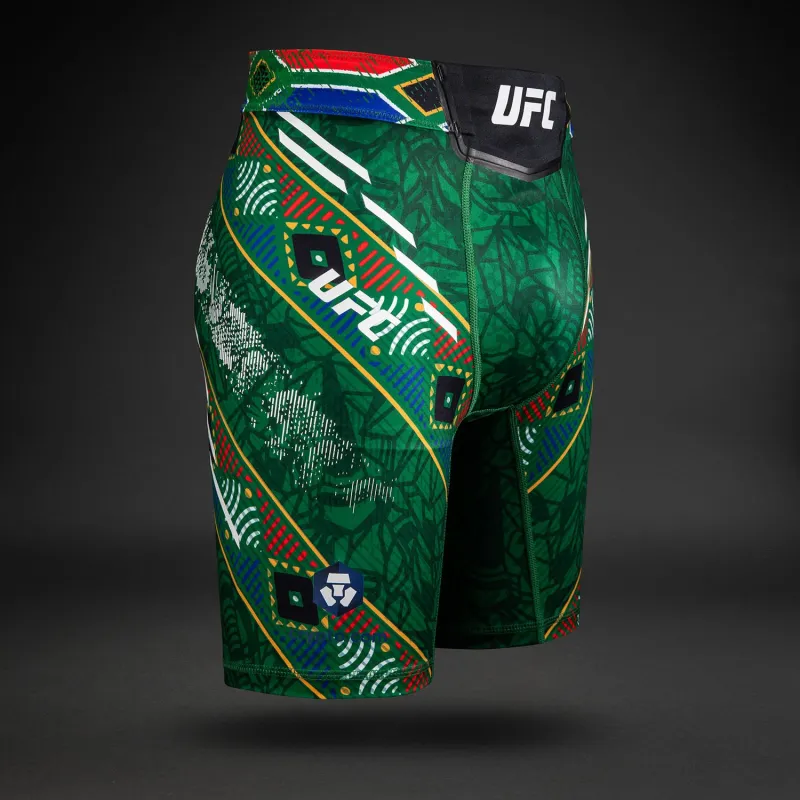 Men's UFC Unrivaled by Venum Green Dricus Du Plessis Vale Tudo Short Second Edition - Image 3