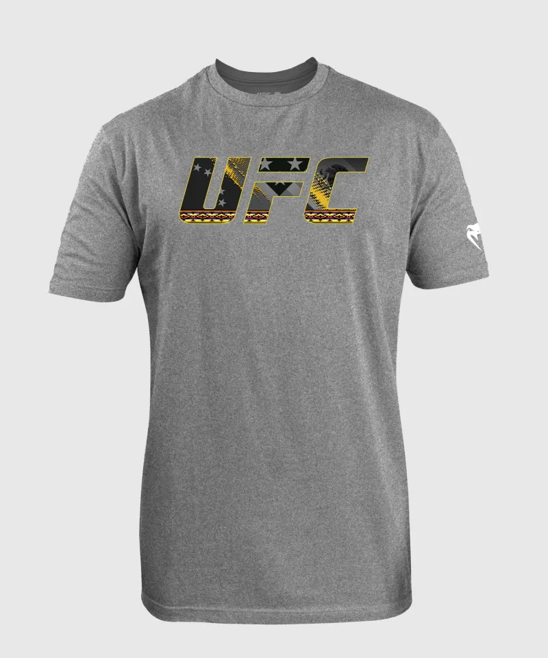 Men's UFC Unrivaled by Venum Heather Grey Julianna Peña T-shirt