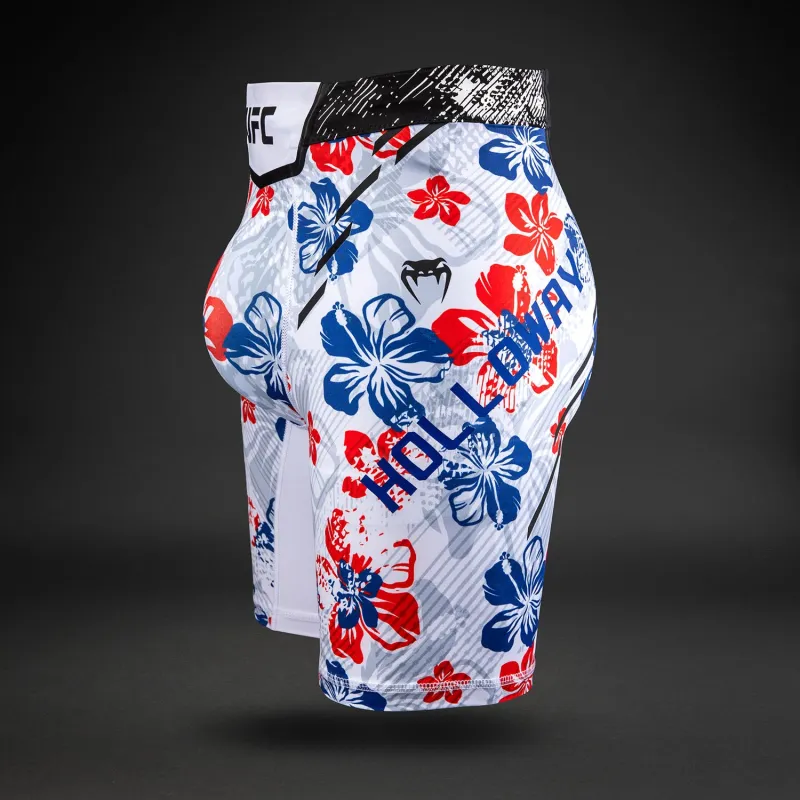 Men's UFC Unrivaled by Venum White Max Holloway Vale Tudo Short