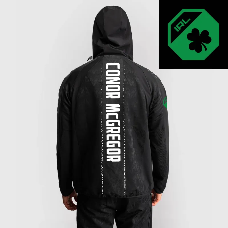 Men's UFC Zenith by Venum Black Authentic Fight Night Walkout Hoodie personalized Conor McGregor
