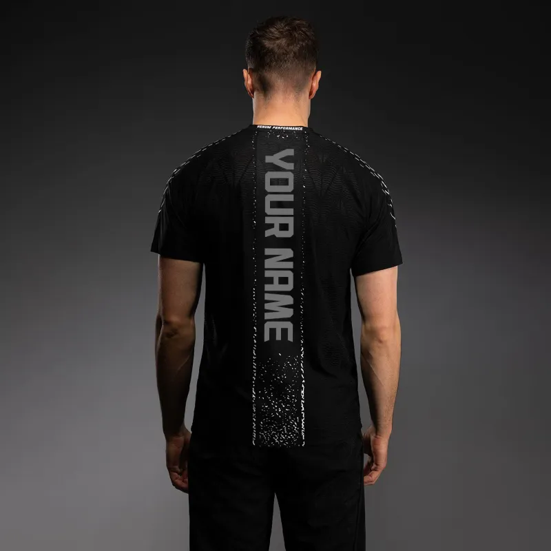 Men's UFC Zenith by Venum Black Authentic Fight Night Walkout Jersey Personalized - Image 2