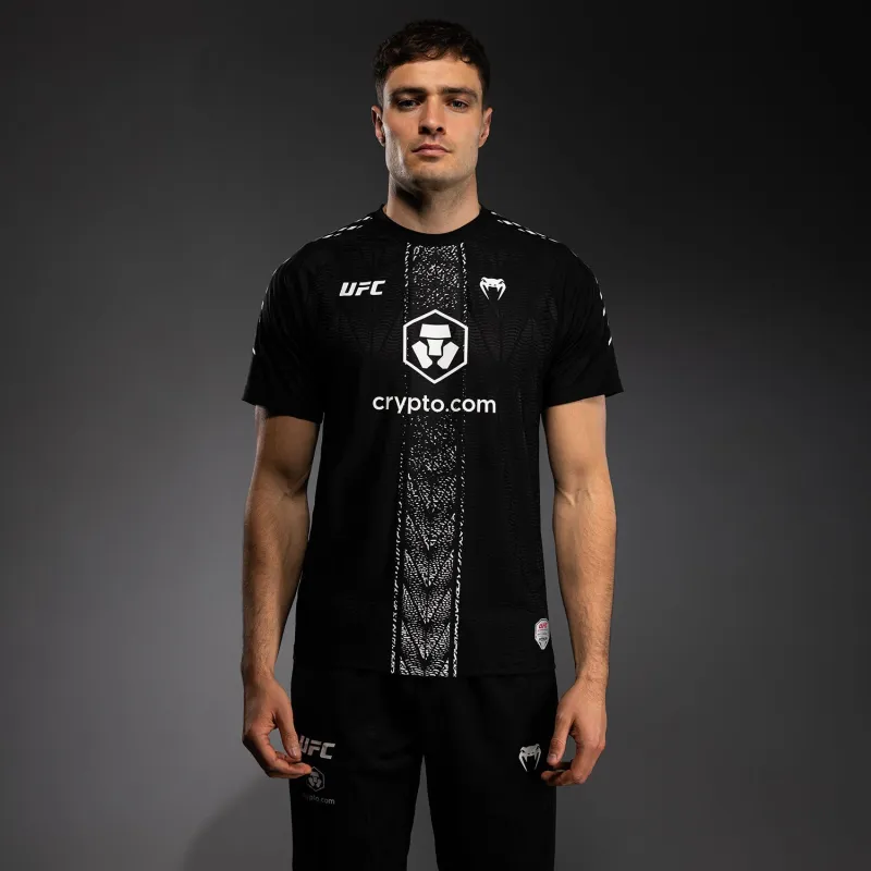 Men's UFC Zenith by Venum Black Authentic Fight Night Walkout Jersey Personalized - Image 3