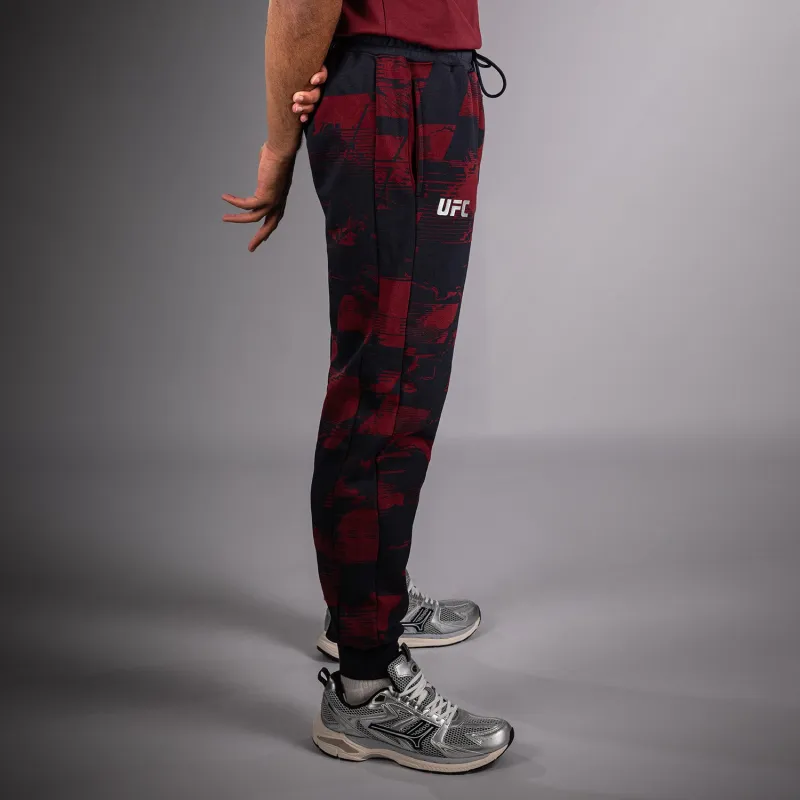Men's UFC Zenith by Venum Burgundy Authentic Fight Week Pant - Image 4