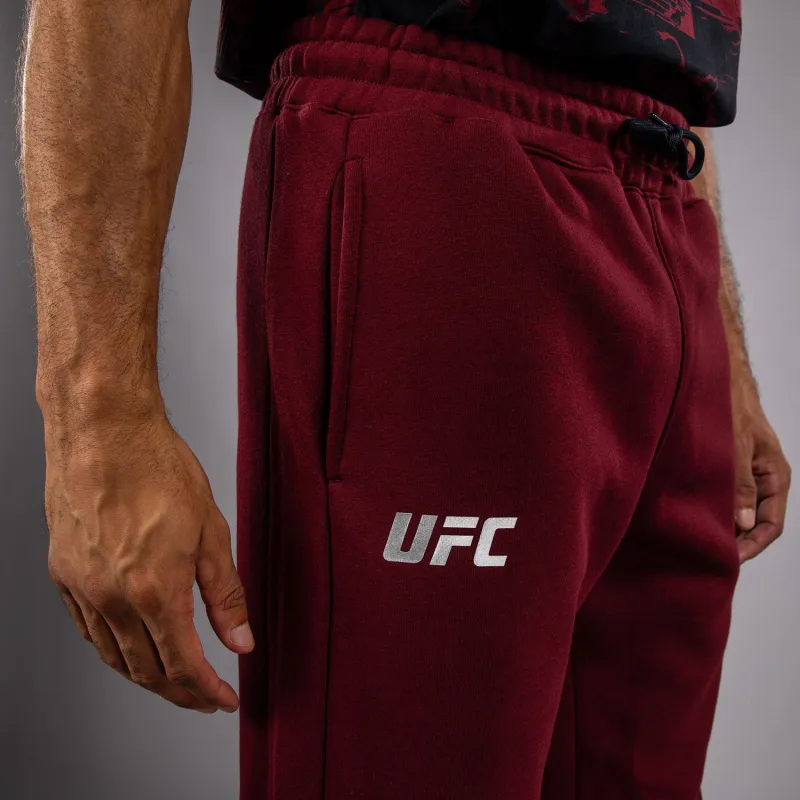 Men's UFC Zenith by Venum Burgundy Authentic Fight Week Pant - Image 4