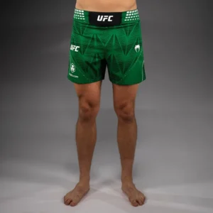 Men's UFC Zenith by Venum Green Authentic Fight Night Short Fit Fight Short