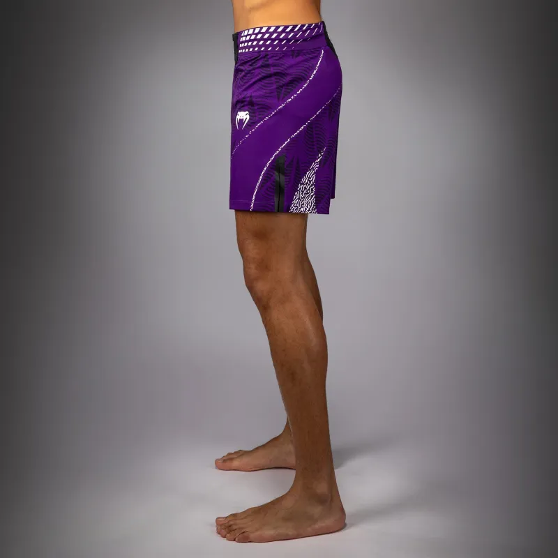 Men's UFC Zenith by Venum Purple Authentic Fight Night Short Fit Fight Short - Image 4