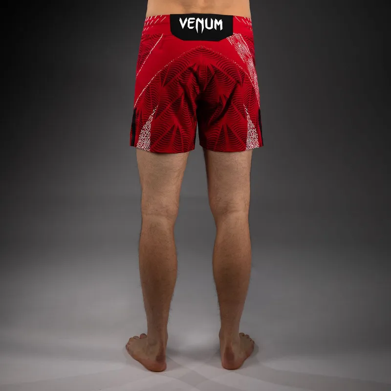 Men's UFC Zenith by Venum Red Authentic Fight Night Short Fit Fight Short - Image 3