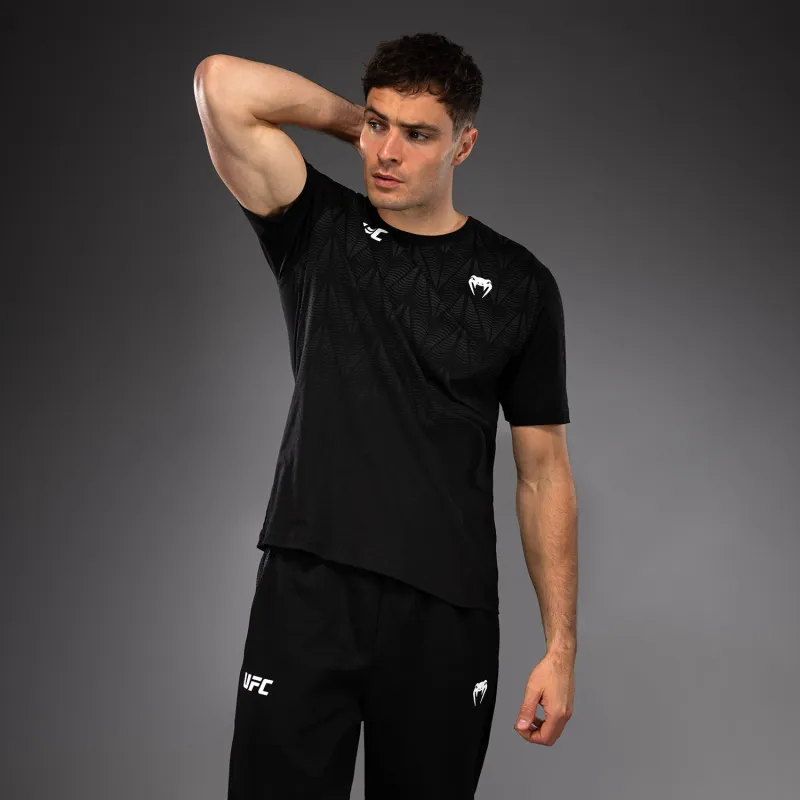 Men's UFC Zenith by Venum Replica Black T-Shirt Personalized - Image 3