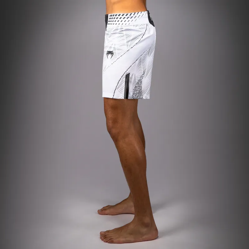 Men's UFC Zenith by Venum White Authentic Fight Night Short Fit Fight Short - Image 4