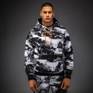 Men's UFC Zenith by Venum White Authentic Fight Week Pullover Hoodie