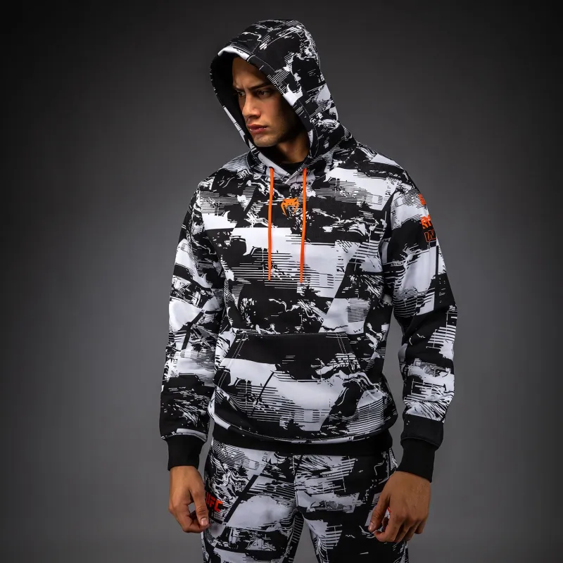Men's UFC Zenith by Venum White Authentic Fight Week Pullover Hoodie - Image 2