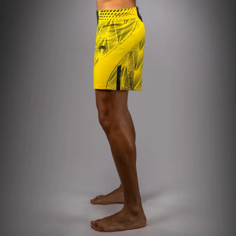 Men's UFC Zenith by Venum Yellow Authentic Fight Night Short Fit Fight Short Personalized - Image 4