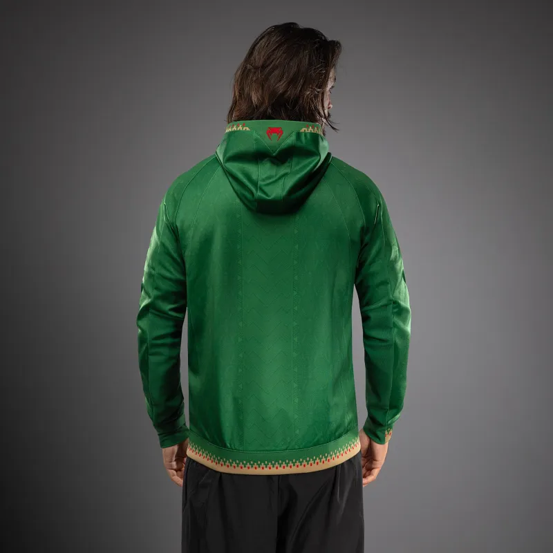 Men’s Noche UFC 2.0 By Venum Green Authentic Fight Night Walkout Hoodie - Image 3