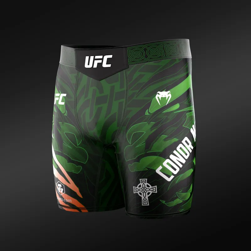 Men’s UFC Unrivaled by VENUM Green Conor McGregor Vale Tudo Short - Image 2