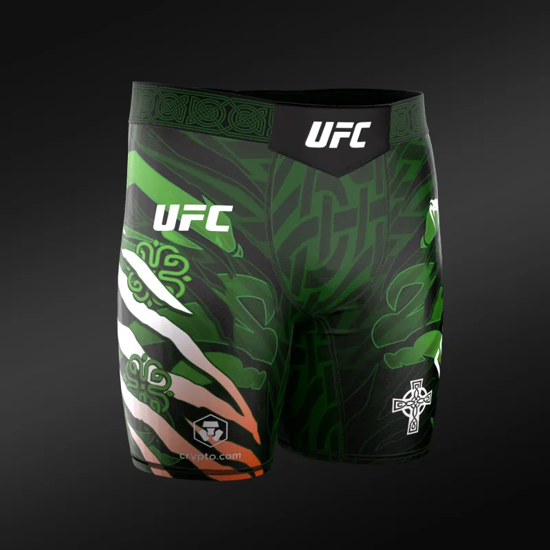 Men’s UFC Unrivaled by VENUM Green Conor McGregor Vale Tudo Short - Image 4