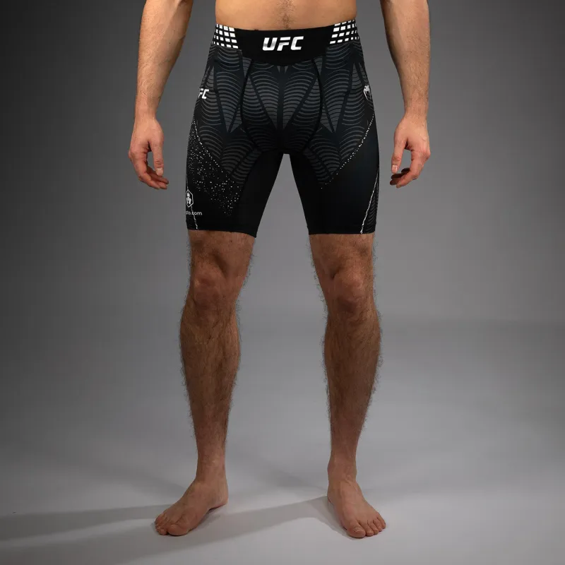 Men’s UFC Zenith by Venum Black Authentic Fight Night Vale Tudo Short Personalized - Image 2