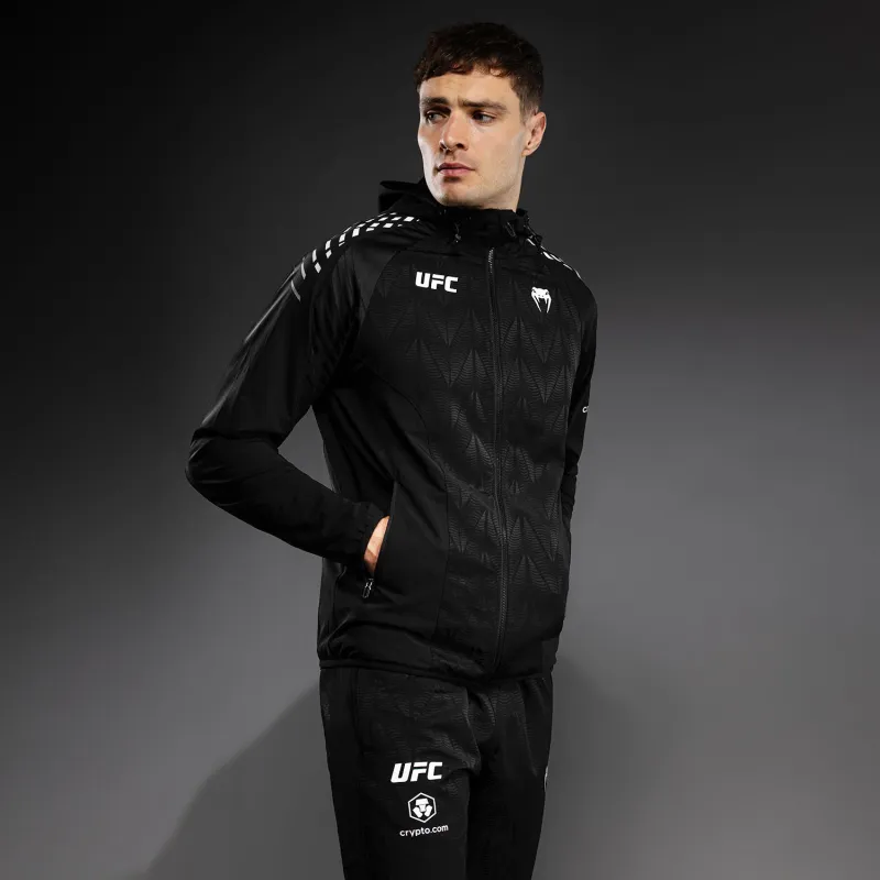 Men’s UFC Zenith by Venum Black Authentic Fight Night Walkout Hoodie - Image 2