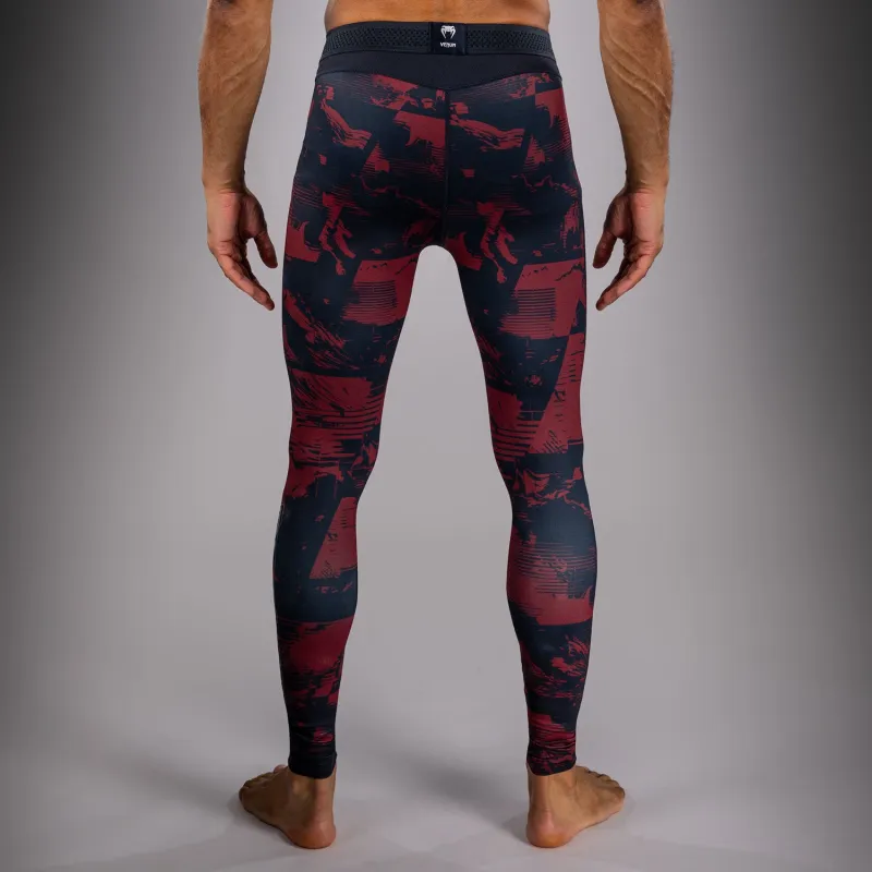 Men’s UFC Zenith by Venum Burgundy Authentic Fight Week Performance Tight - Image 3