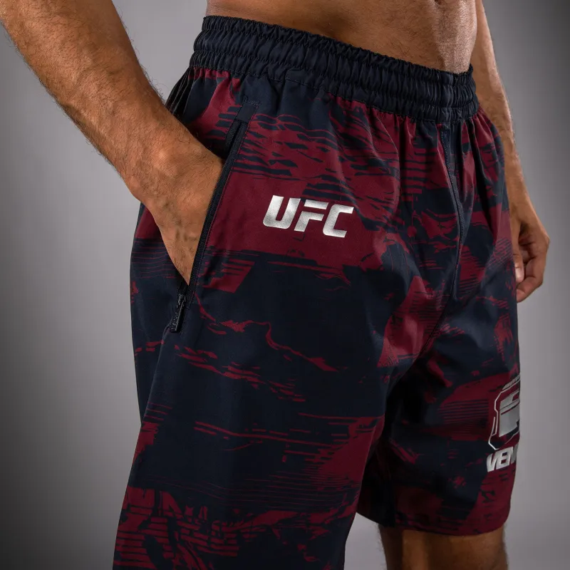 Men’s UFC Zenith by Venum Burgundy Authentic Fight Week Performance Short - Image 2