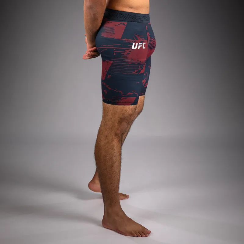 Men’s UFC Zenith by Venum Burgundy Authentic Fight Week Performance Vale Tudo Short - Image 2