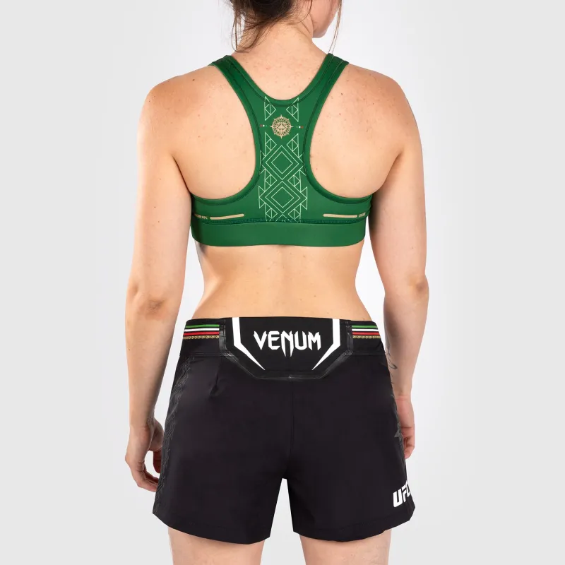 Noche UFC by Venum Authentic Fight Night Women’s Sports Bra - Green - Image 2