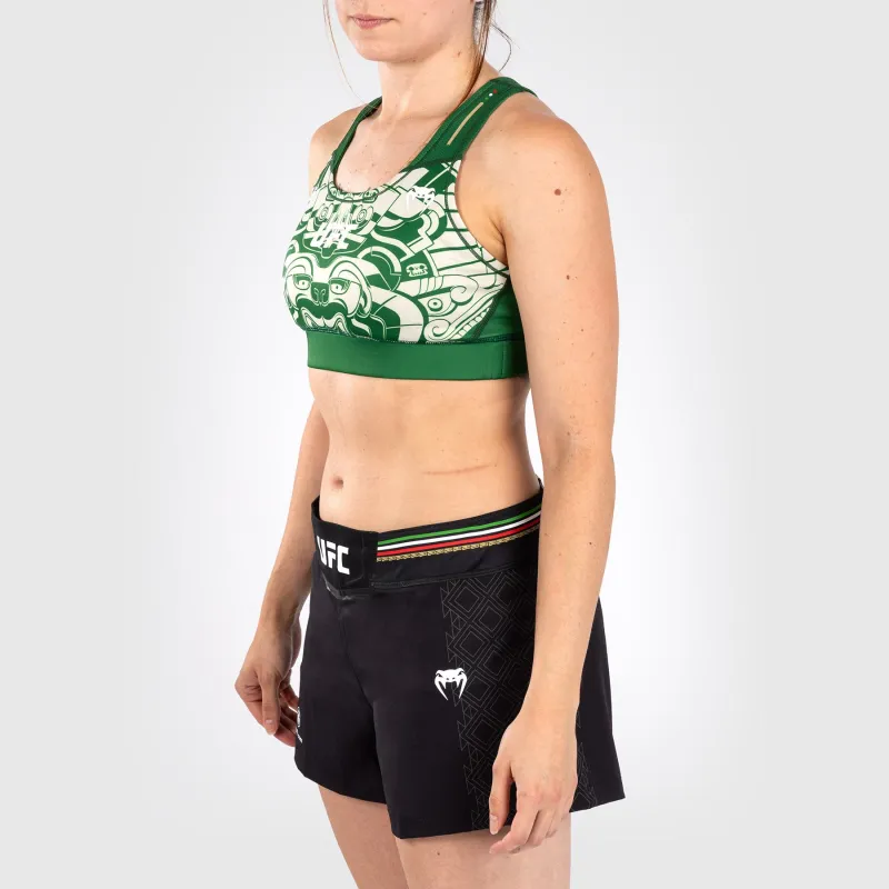 Noche UFC by Venum Authentic Fight Night Women’s Sports Bra - Green - Image 3