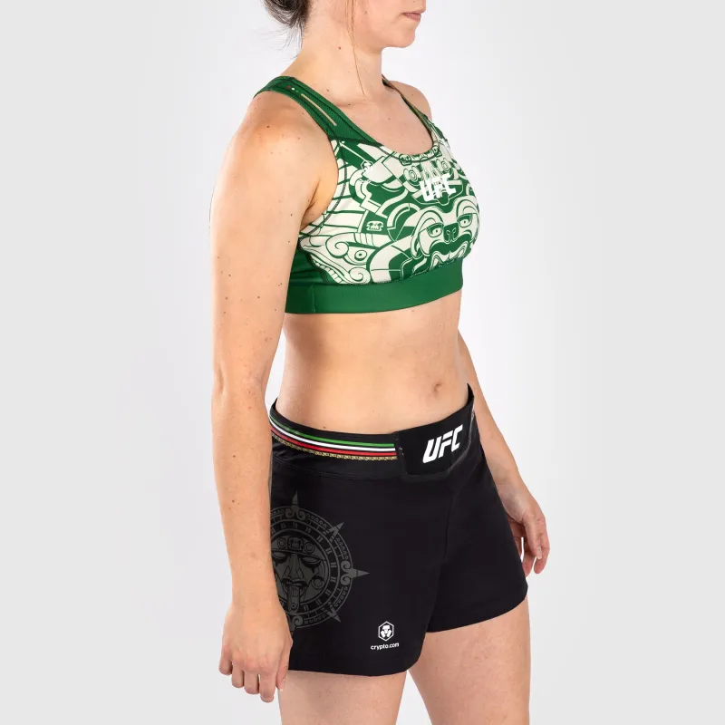 Noche UFC by Venum Authentic Fight Night Women’s Sports Bra - Green - Image 4