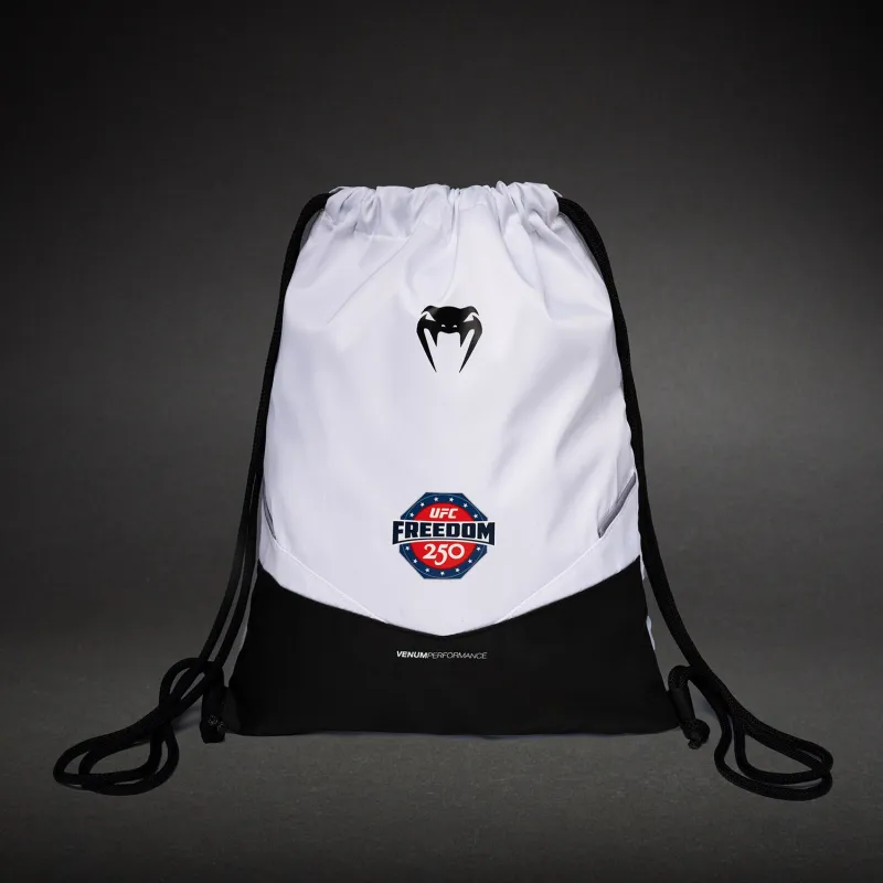 Official UFC Freedom 250 Evo 2.0 Drawstring Bag - White