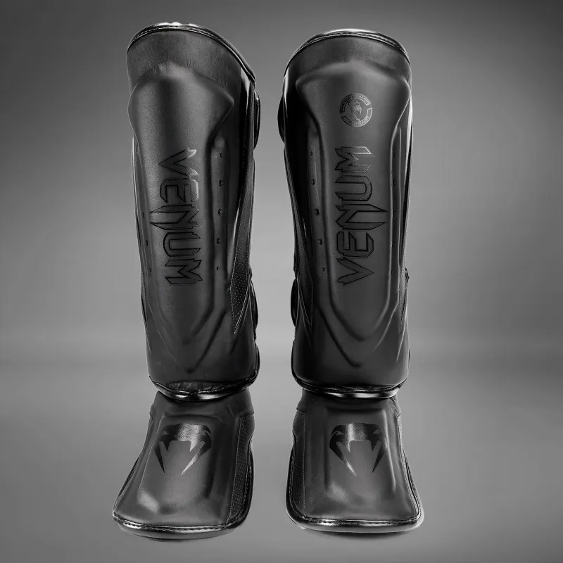 Shin Guards Elite Evo Venum - Black/Black - Image 2
