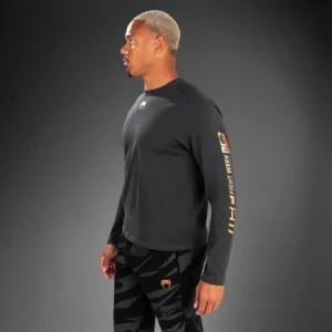 UFC Adrenaline by Venum Fight Week Men’s Long Sleeve T-Shirt - Charcoal Grey