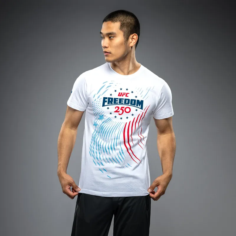 UFC Freedom 250 Official Weigh-In Tshirt - White