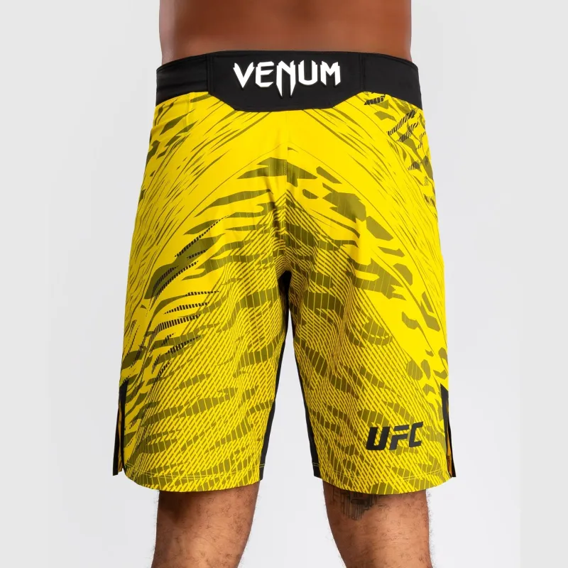 UFC Fusion by Venum Authentic Fight Night Men’s Fight Short - Long Fit - Yellow - Image 5