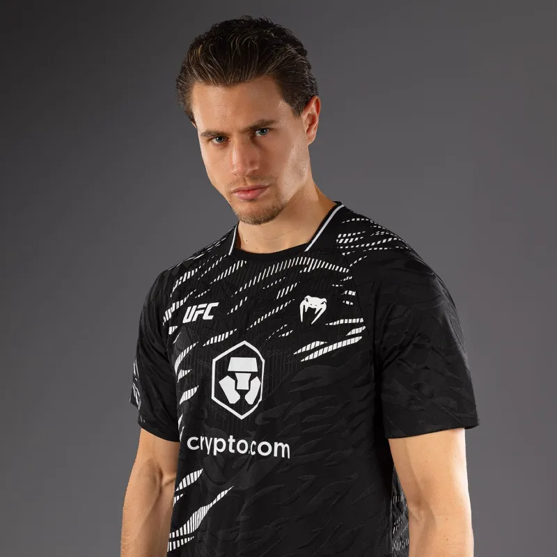 UFC Fusion by Venum Authentic Fight Night Men’s Walkout Jersey - Black - Image 2
